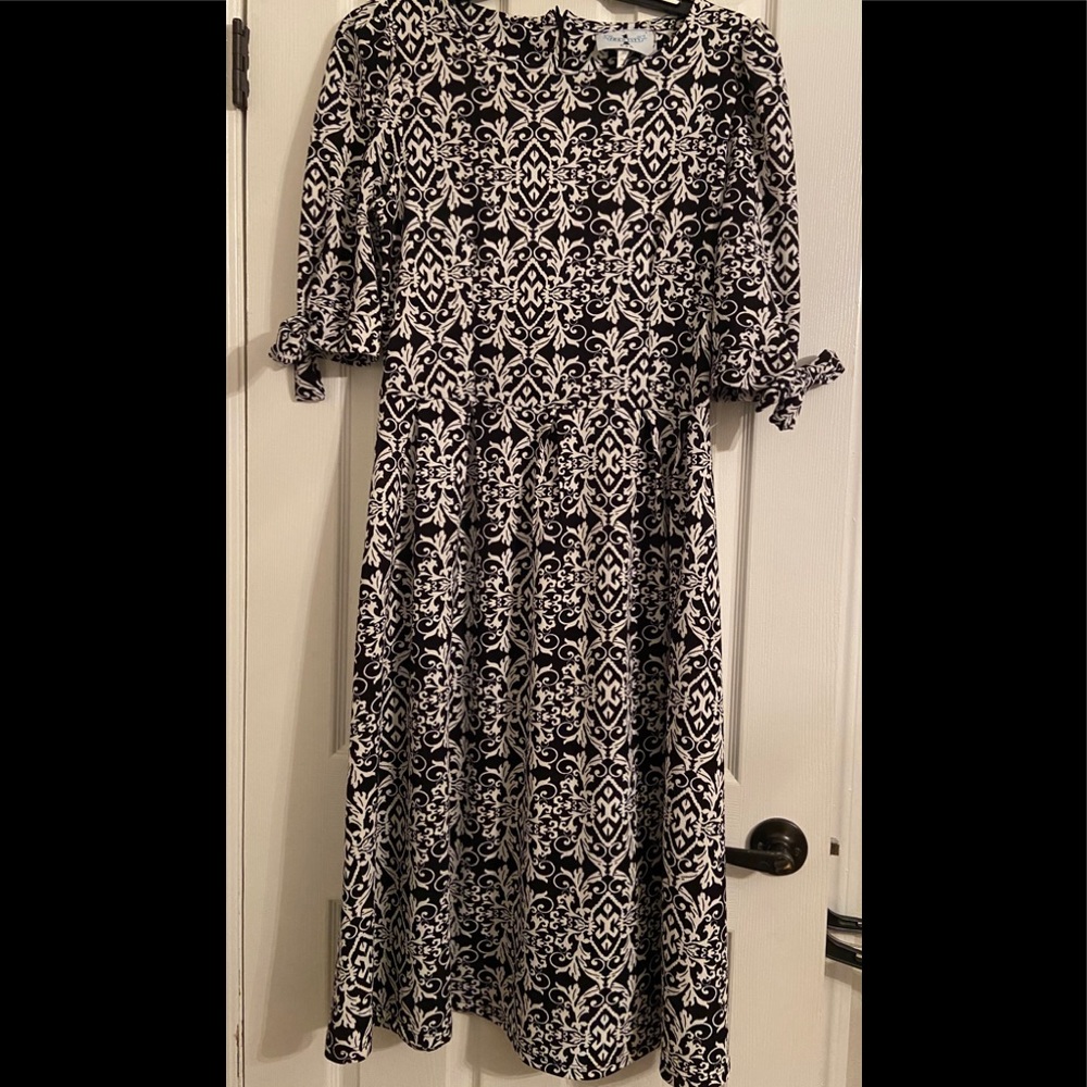 Zadie B’s Black & White Dress.